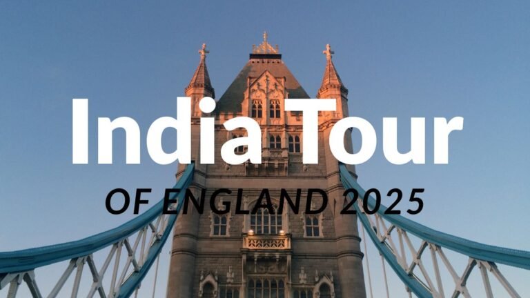 India Tour of England 2025