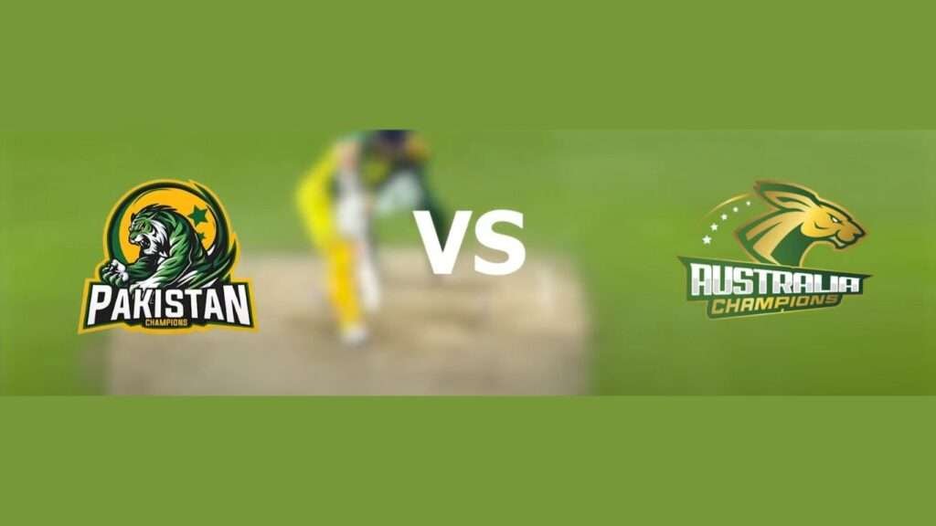 Australia Champions vs Pakistan Champions