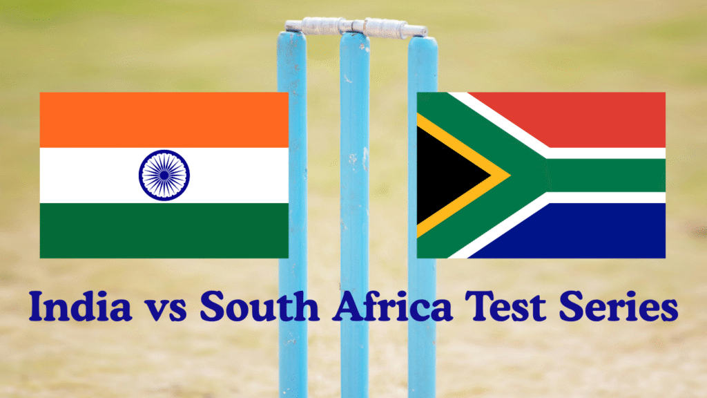 India vs South Africa Test Series